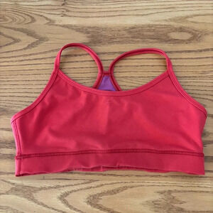 lululemon  Flow Y Nulu Bra Mesh Inside Key Pocket